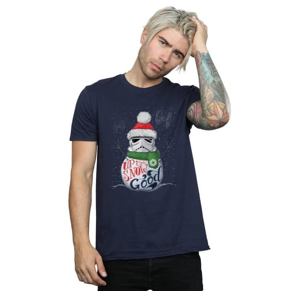 Star Wars Mens Stormtrooper Up To Snow Good T-Shirt