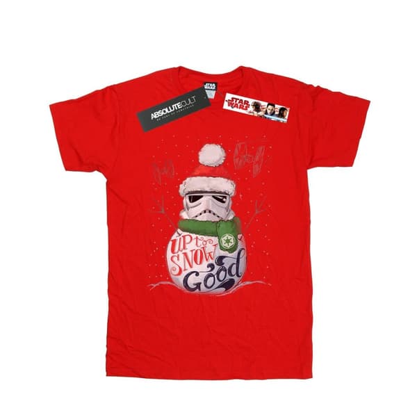 Star Wars Mens Stormtrooper Up To Snow Good T-Shirt
