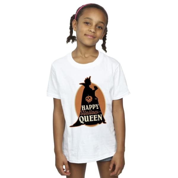 Disney Girls Villains Hallow Queen Cotton T-Shirt