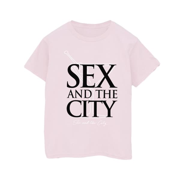 Sex And The City Womens/Ladies Martini Logo Cotton Boyfriend T-Shirt