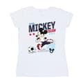 Pikkukuva 1 / 4: Disney Womens/Ladies Mickey Mouse Team Mickey Football Cotton T-Shirt
