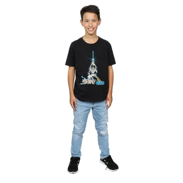Star Wars Boys Luke And Leia Character T-Shirt