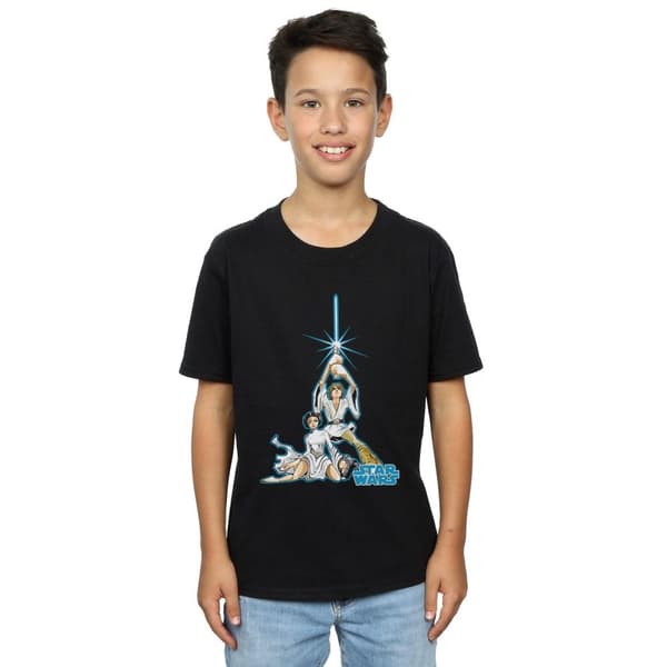 Star Wars Boys Luke And Leia Character T-Shirt