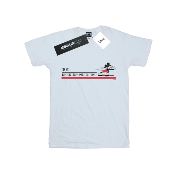 Disney Mens Mickey Mouse Running Champion T-Shirt