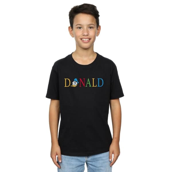 Disney Pojkar - Donald Duck - T-shirt med bokstäver