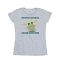 Pikkukuva 1 / 2: Star Wars Womens/Ladies The Mandalorian Grogu Does Not Listen Cotton T-Shirt