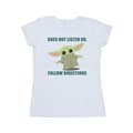 Pikkukuva 1 / 3: Star Wars Womens/Ladies The Mandalorian Grogu Does Not Listen Cotton T-Shirt