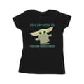 Miniatyrbild 1 av 3: Star Wars Dam/Tjej The Mandalorian Grogu lyssnar inte T-shirt i bomull