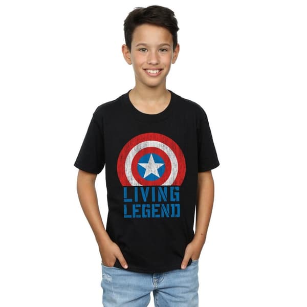 Marvel Captain America Living Legend T-shirt för pojkar
