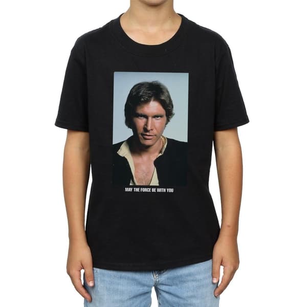 Star Wars Boys Han Solo May The Force T-Shirt