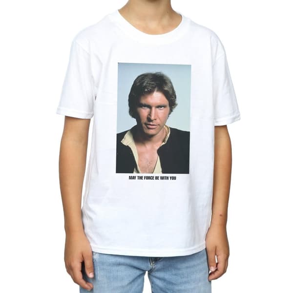 Star Wars Boys Han Solo May The Force T-Shirt