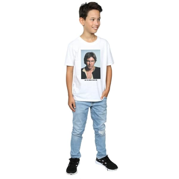 Star Wars Boys Han Solo May The Force T-Shirt
