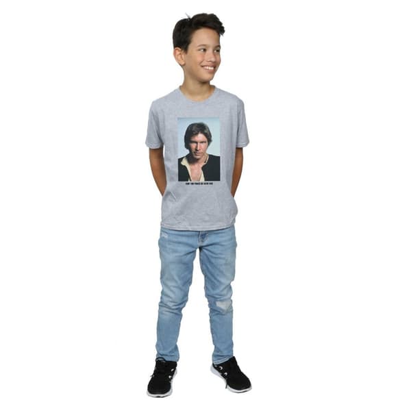 Star Wars Boys Han Solo May The Force T-Shirt