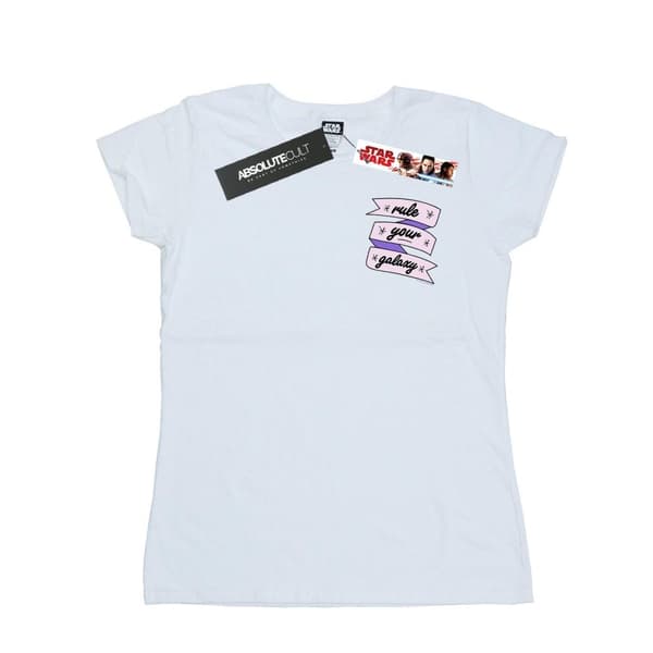 Star Wars Womens/Ladies Rule Your Galaxy Chest Print Cotton T-Shirt