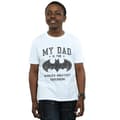 Miniatyrbild 2 av 3: DC Comics Pojkar Batman Min pappa är en superhjälte T-shirt