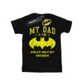 Miniatyrbild 1 av 3: DC Comics Pojkar Batman Min pappa är en superhjälte T-shirt