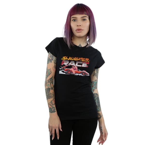 Disney Womens/Ladies Wreck It Ralph Slaughter Race Cotton T-Shirt