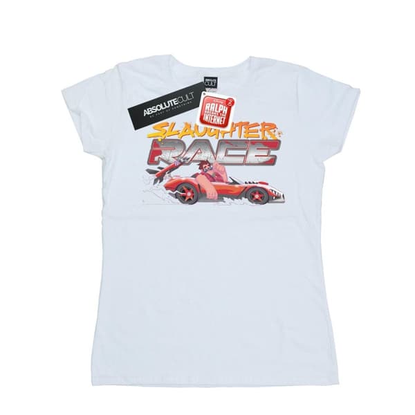 Disney Womens/Ladies Wreck It Ralph Slaughter Race Cotton T-Shirt