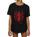 Miniatyrbild 3 av 5: Marvel T-shirt i bomull med Spider-Man-logga för flickor