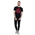Miniatyrbild 4 av 5: Marvel Mens Deadpool - T-shirt med ren logotyp i stort format
