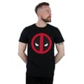 Miniatyrbild 2 av 5: Marvel Mens Deadpool - T-shirt med ren logotyp i stort format