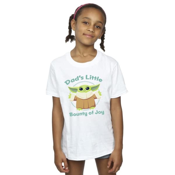 Star Wars Girls The Mandalorian Bounty Of Joy Cotton T-Shirt