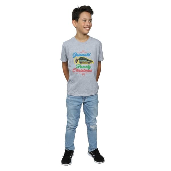 National Lampoon´s Christmas Vacation Griswold-familjens jul-t-shirt för pojkar