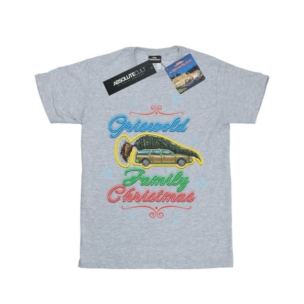 National Lampoon´s Christmas Vacation Griswold-familjens jul-t-shirt för pojkar