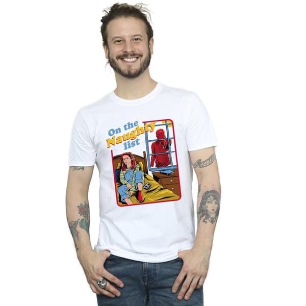 Netflix Mens Stranger Things Naughty List T-Shirt