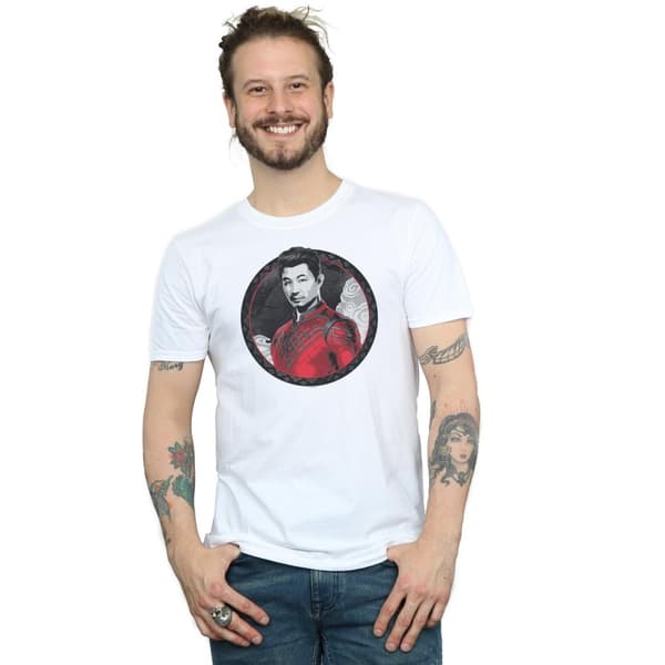 Marvel Shang-Chi And The Legend Of The Ten Rings Röd Ring T-shirt för herrar