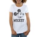 Miniatyrbild 3 av 5: Disney Dam/Tjej Musse Pigg Spetsar Bomulls-T-shirt