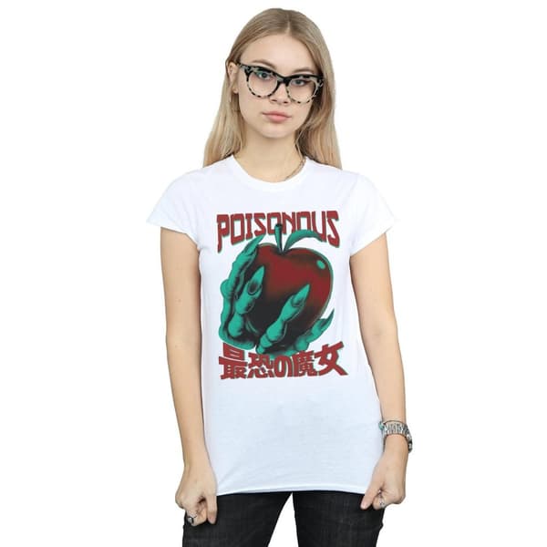 Disney Womens/Ladies Evil Queen Poisonous Cotton T-Shirt
