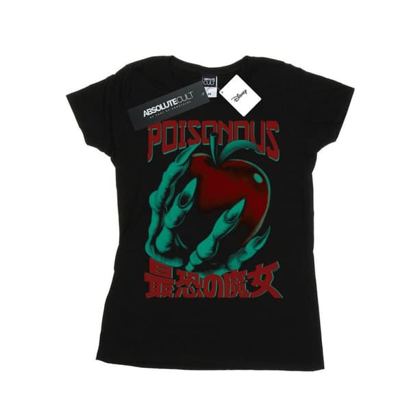 Disney Womens/Ladies Evil Queen Poisonous Cotton T-Shirt