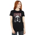 Miniatyrbild 2 av 5: Star Wars Dam/Tjej The Last Jedi Ledarhjälm Boyfriend T-shirt i bomull