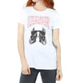 Miniatyrbild 3 av 5: Star Wars Dam/Tjej The Last Jedi Ledarhjälm Boyfriend T-shirt i bomull