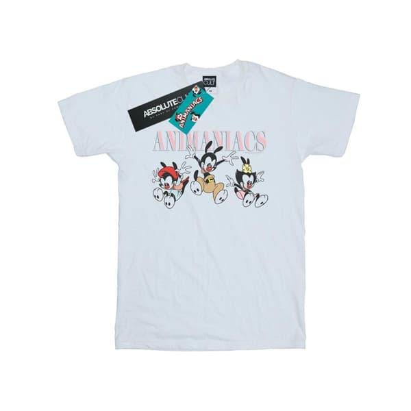 Animaniacs Boyfriend-t-shirt i bomull från Group Jump för damer/damer