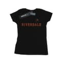 Miniatyrbild 1 av 3: Riverdale T-shirt i bomull med spindelbrosch för damer/damer
