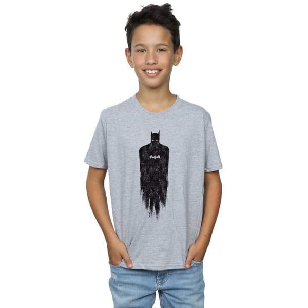 DC Comics Batman t-shirt med borst för pojkar