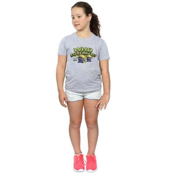 Disney T-shirt i bomull för flickor Toy Story Who Squeaked?