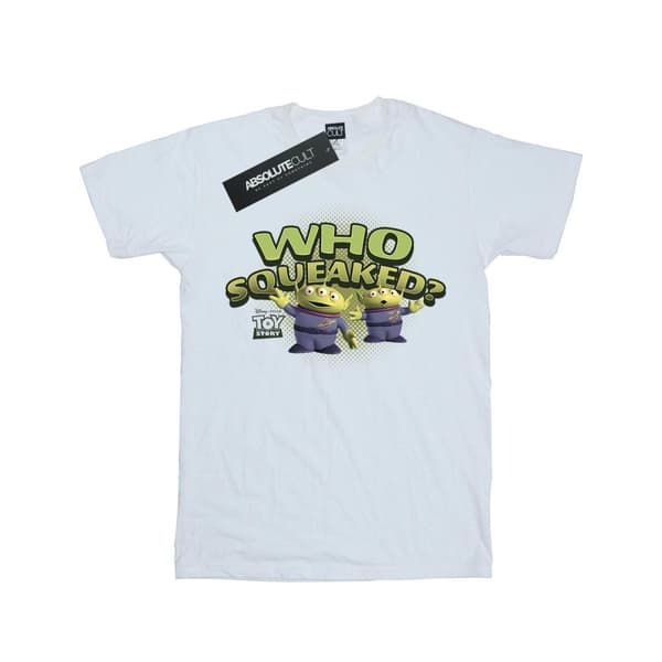 Disney T-shirt i bomull för flickor Toy Story Who Squeaked?