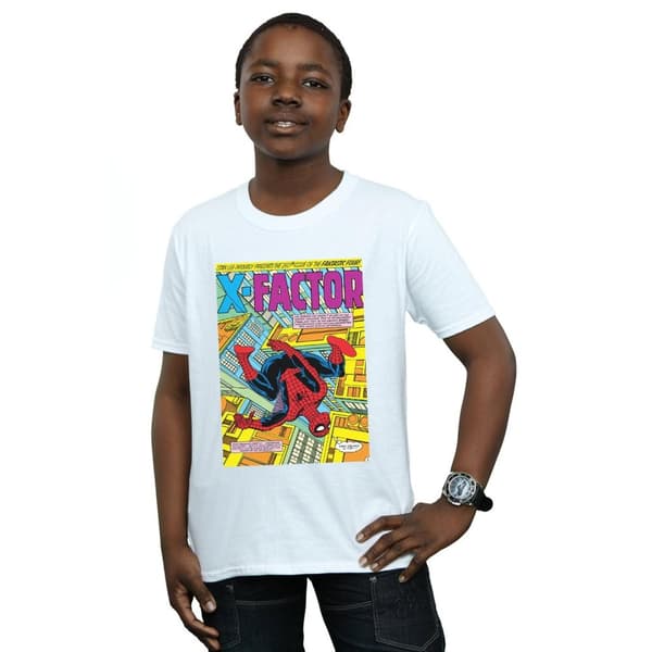 Marvel Spider-Man X Factor Cover T-shirt för pojkar