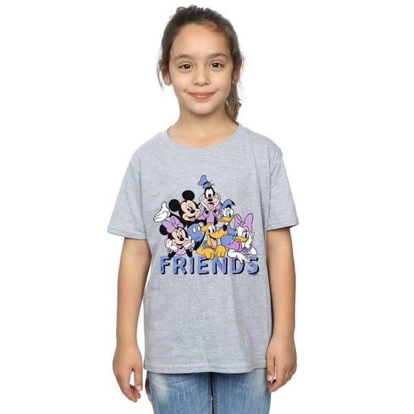 Disney Klassisk vänskaps-T-shirt i bomull för flickor