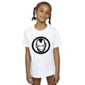Miniatyrbillede 2 af 3: Marvel Girls Iron Man Chest Logo Cotton T-Shirt