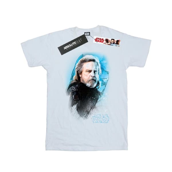 Star Wars Girls The Last Jedi Luke Skywalker T-shirt i borstad bomull