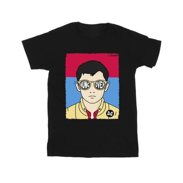 Netflix Mens Sex Education Otis Illustrated T-Shirt