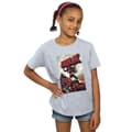 Miniatyrbild 2 av 3: Marvel Röd T-shirt i bomull med Hulk-överdrag för flickor