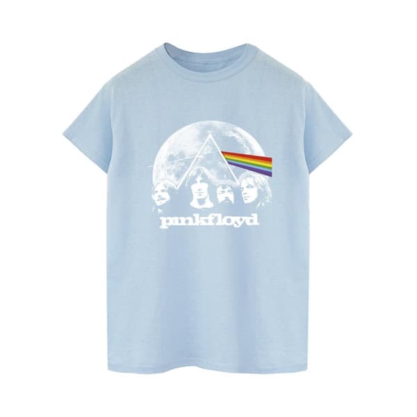 Pink Floyd Mens Moon Prism Blue T-Shirt