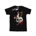 Miniatyrbild 1 av 3: Marvel T-shirt i bomull med porträtt av Captain America Sam Wilson för flickor
