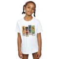 Miniatyrbild 2 av 3: Marvel T-shirt i bomull med seriestrippar för flickor