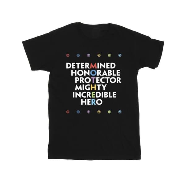 Marvel Mens Avengers Mother T-Shirt Black 5XL